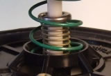 Regulator relief valve springs